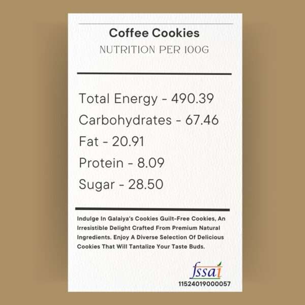 Coffee Cookies - 150 gms - Image 4