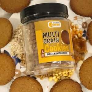 Multi Grain Cookies (Jaggery) – 150 gms