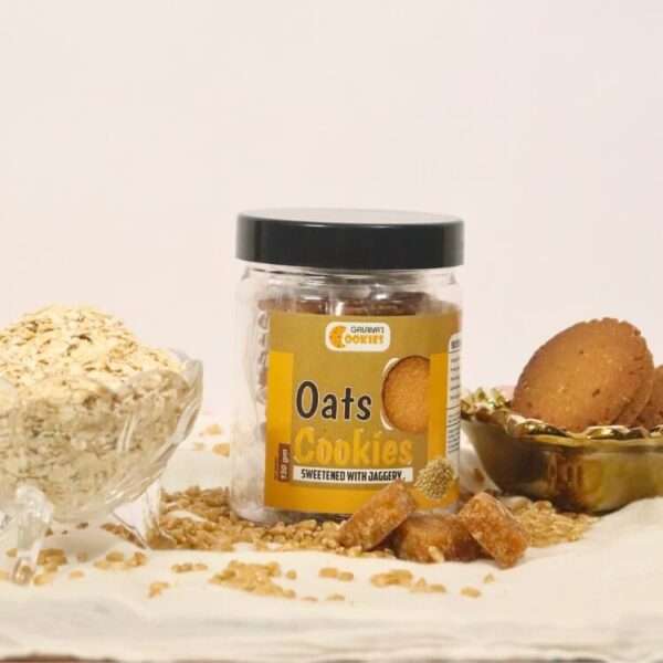 Oats Cookies (jaggery) - 150 gms - Image 5